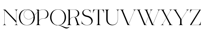 Morina Font UPPERCASE
