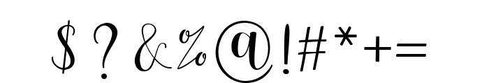 Moringa Script Font OTHER CHARS