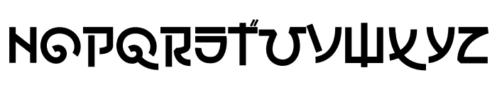 Morioka Font UPPERCASE