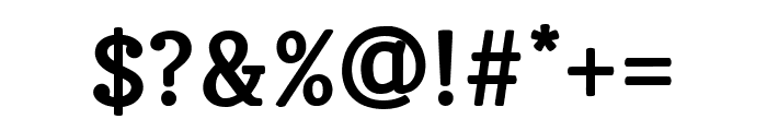 Morish Serif Font OTHER CHARS