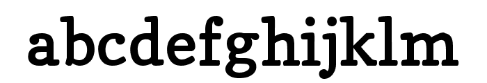 Morish Serif Font LOWERCASE