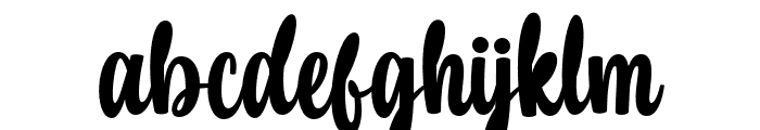 Moriska Script Regular Font LOWERCASE