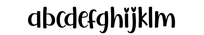 Moriya Font LOWERCASE