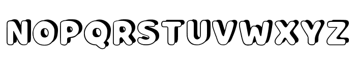Morning Bubbles Regular Font UPPERCASE