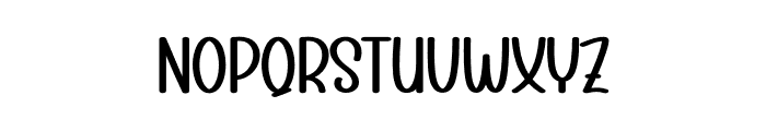 Morning Sometime Font UPPERCASE