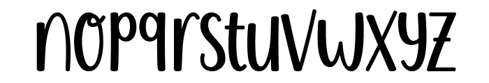 Morning Sunkist Font LOWERCASE