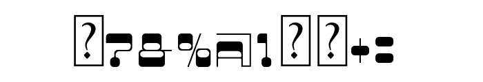 Morph Font Bold Font OTHER CHARS