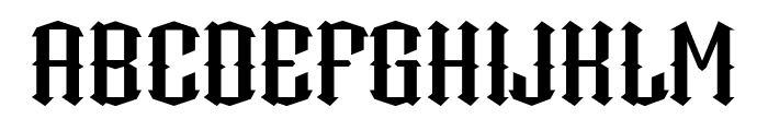 Morrgan Font LOWERCASE