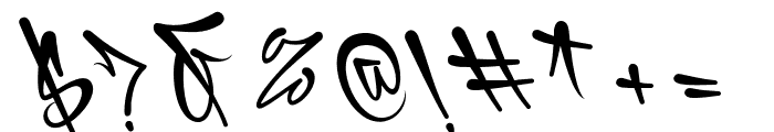 Morsey-Regular Font OTHER CHARS
