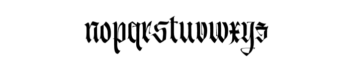 Morsten Font LOWERCASE