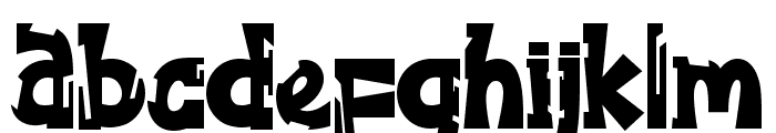 Mortal Damage Font LOWERCASE