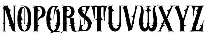 Morvifun Expanded Expanded Font LOWERCASE