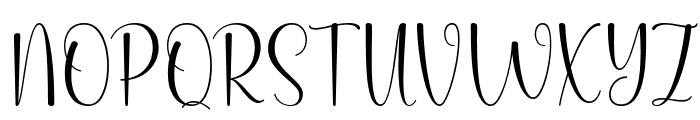 Mosette Font UPPERCASE