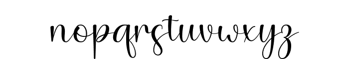Mosette Font LOWERCASE