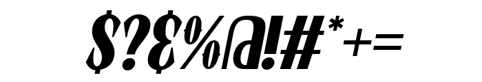 Moshin Italic Font OTHER CHARS