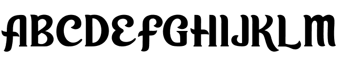 Moslemah Font UPPERCASE