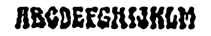 Mosphit Funky Font LOWERCASE