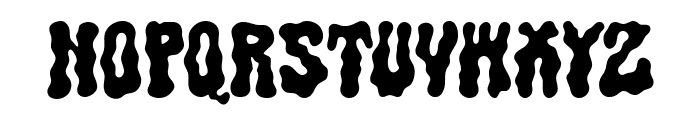Mosphit Funky Font LOWERCASE