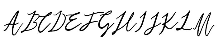 Mossley-Regular Font UPPERCASE
