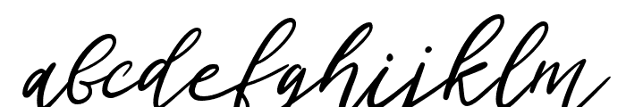 Mossley-Regular Font LOWERCASE
