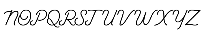 Most Authentic Font UPPERCASE