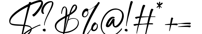 Most Emotional Signature Font OTHER CHARS