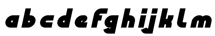 Most Famous Bold Italic Font LOWERCASE