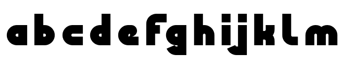 Most Famous Bold Font LOWERCASE