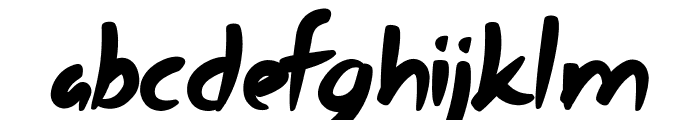 Most Zephyr Font LOWERCASE