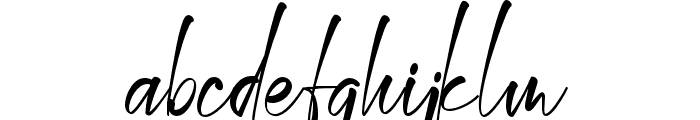 MostEmotional-Signature Font LOWERCASE