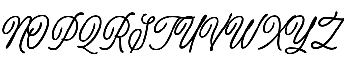 Mostergalle-Regular Font UPPERCASE
