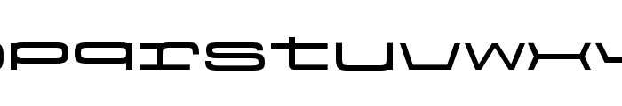 Mostest 1100 Font LOWERCASE