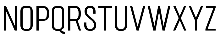 Mostin-Light Font UPPERCASE