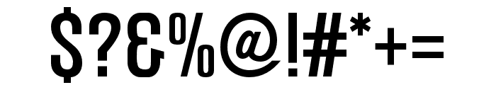 Mostin-Medium Font OTHER CHARS