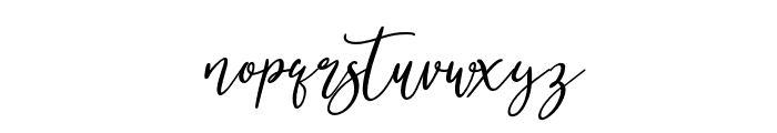 Mostlovely Font LOWERCASE