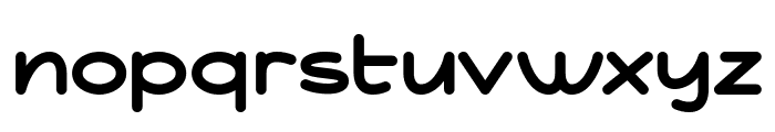 Mostrend Font LOWERCASE