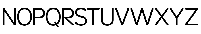 Mosveda Round Font LOWERCASE