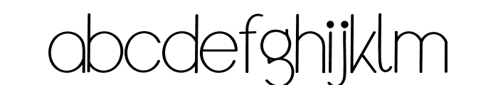 Motage Font LOWERCASE