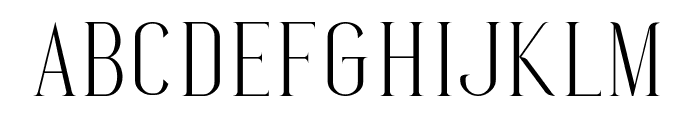 Motena Serif Font UPPERCASE