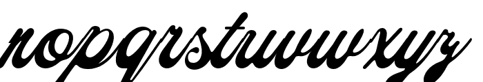Motesta Script Font LOWERCASE