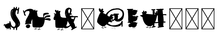 Mother Hen CF Font OTHER CHARS