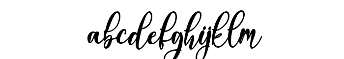 Mother Love Italic Font LOWERCASE