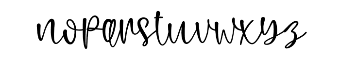 Mother Vibes Font LOWERCASE