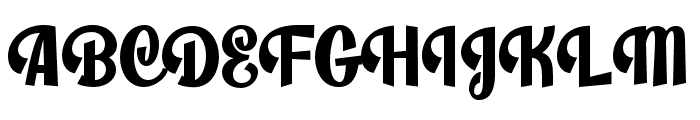 Motherlord Font UPPERCASE