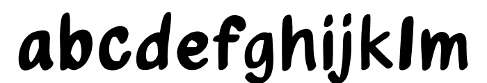 Mothers day Regular Font LOWERCASE