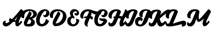 Motheste Font UPPERCASE