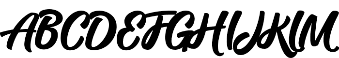 Mothica-Bold Font UPPERCASE