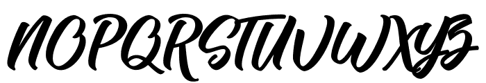 MothicaSty1 Font UPPERCASE