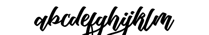 MothicaSty1 Font LOWERCASE