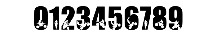 Motocross Font OTHER CHARS